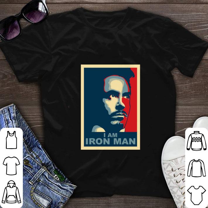 Funny Tony Stark I am Iron Man vintage shirt