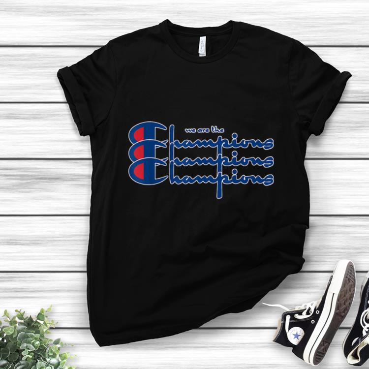 Funny We are the champions freddie mercury shirt