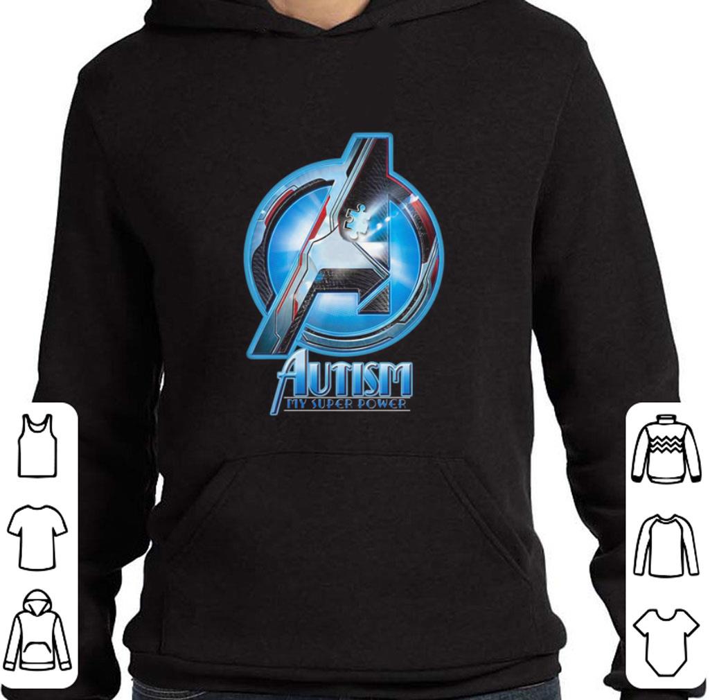 Nice Avenger Autism my super power shirt