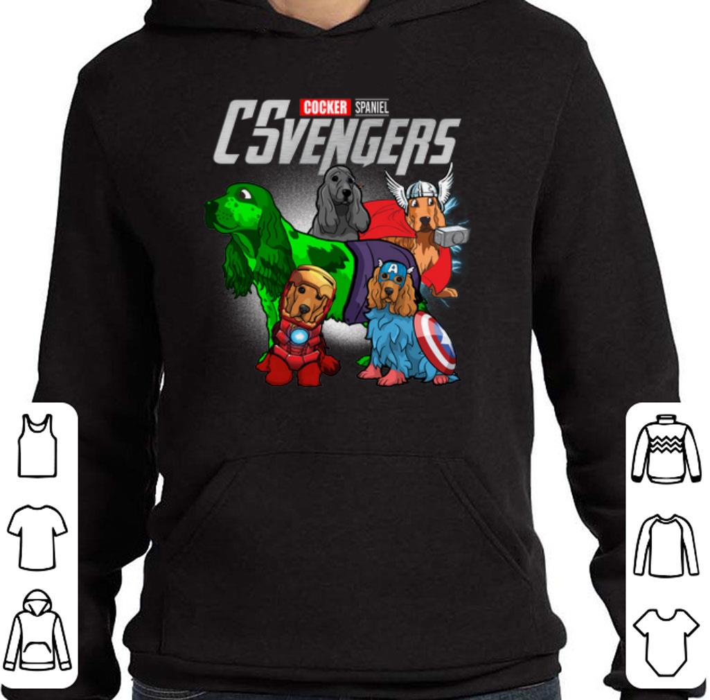 Nice Marvel Cocker Spaniel CSvenger Avengers Endgame shirt