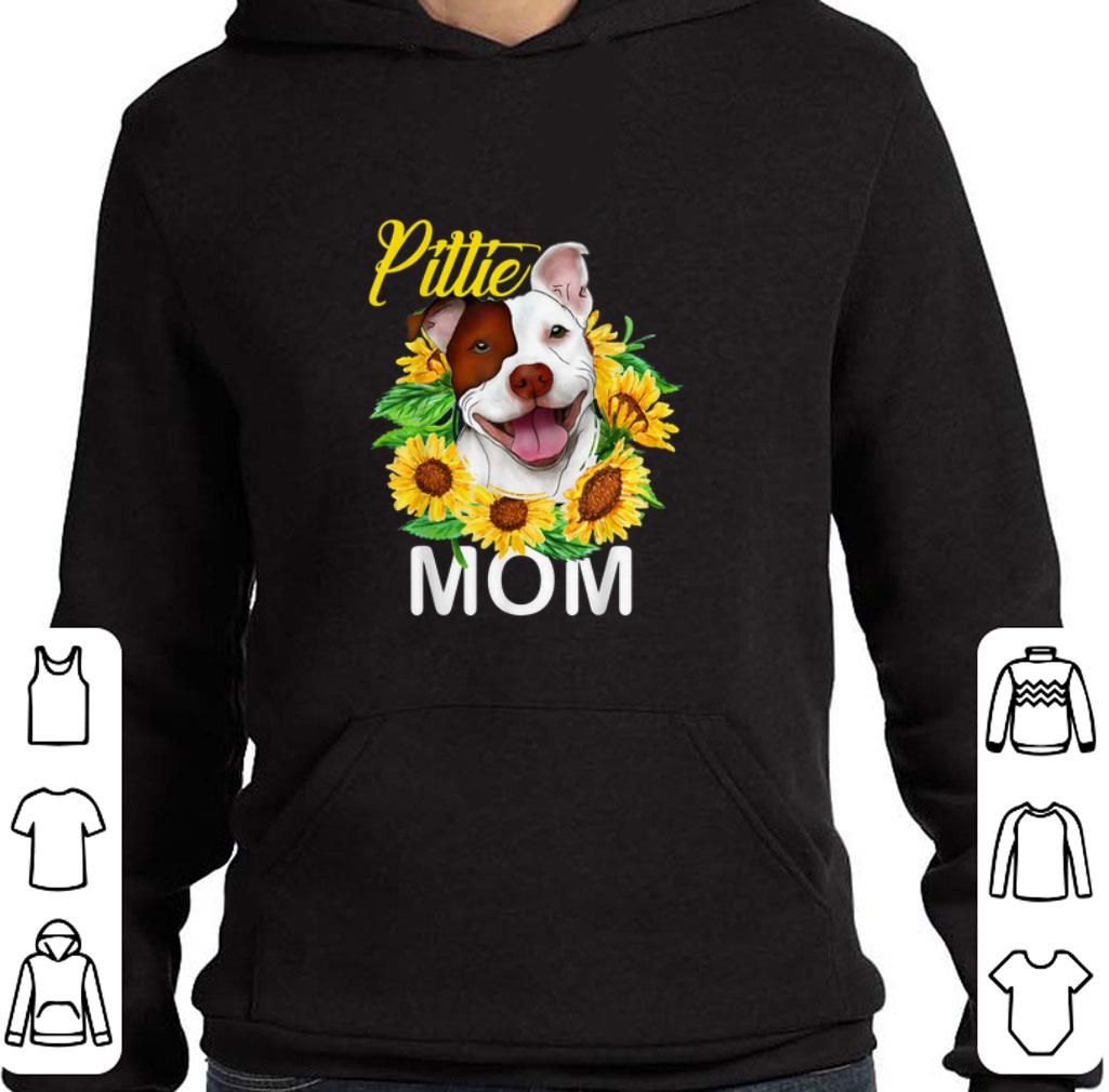 Official Pillie staffordshire Mom sunflowers shirt