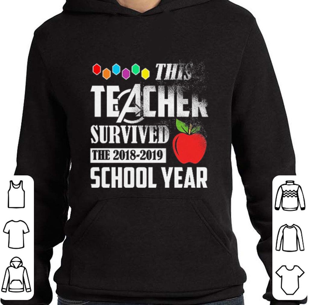 Original Avenger This teacher survived the 2018-2019 school year shirt