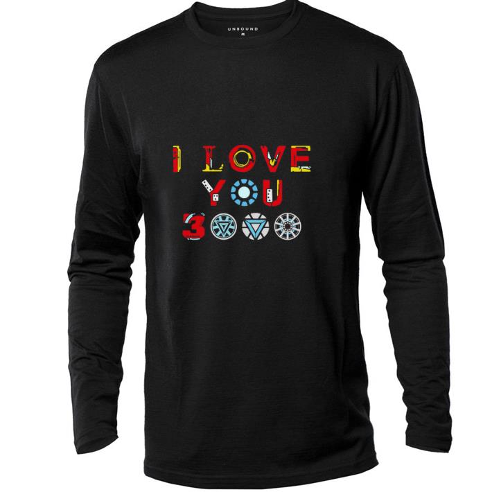 Original Tony Stark Iron man I love you 3000 daughter shirt