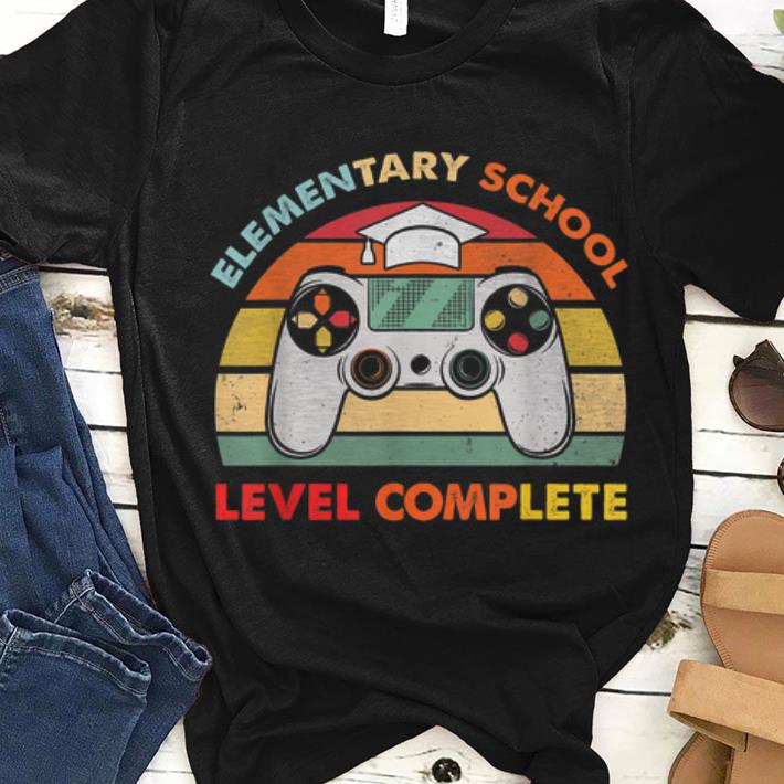 Premium Elementary School Level Complete Graduation Of 2019 Shirt