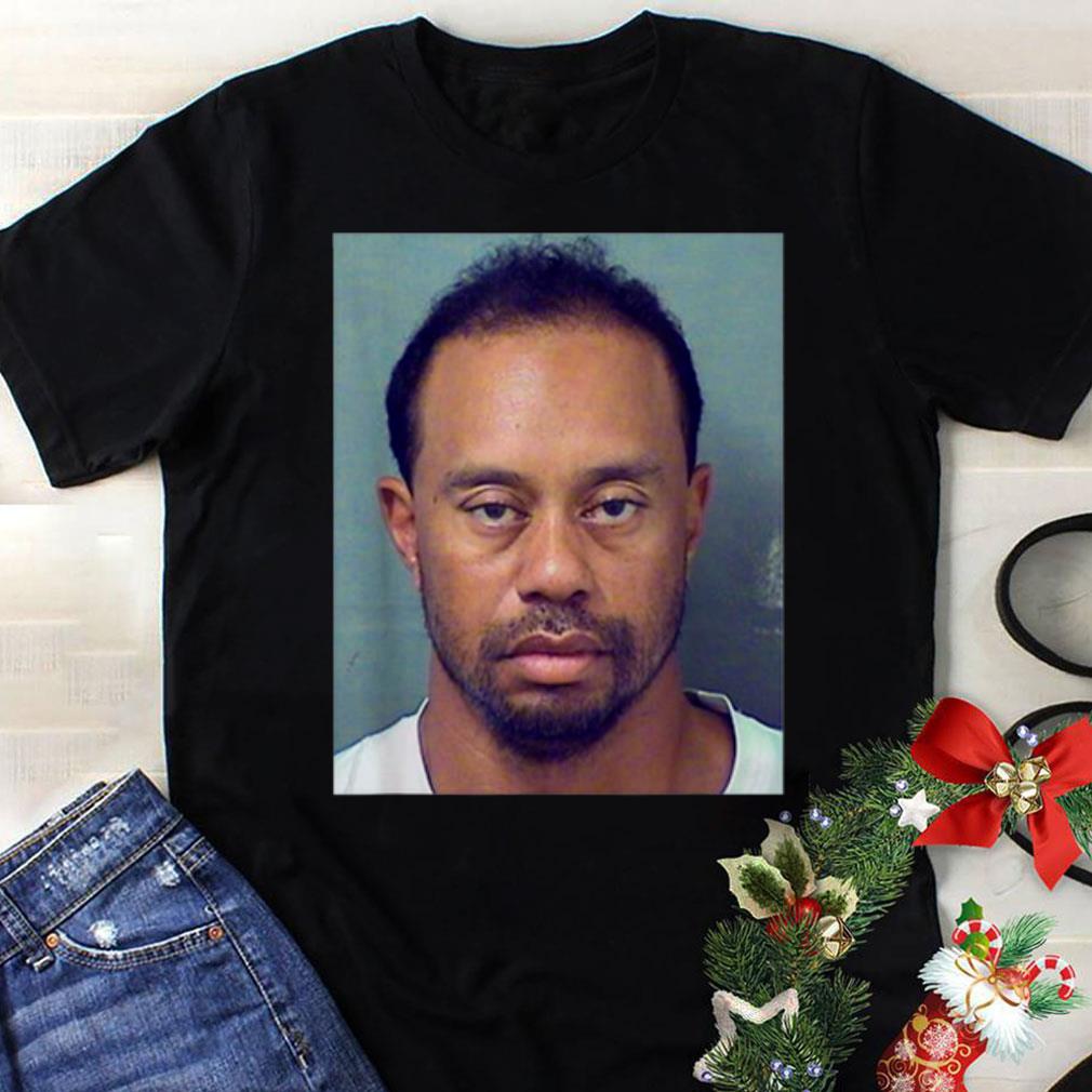 Premium Tiger woods mugshot shirt