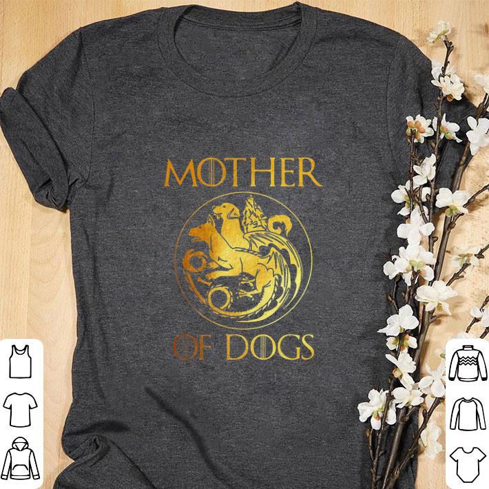 Pretty Game Of Thrones Mother of Dogs golden shirt
