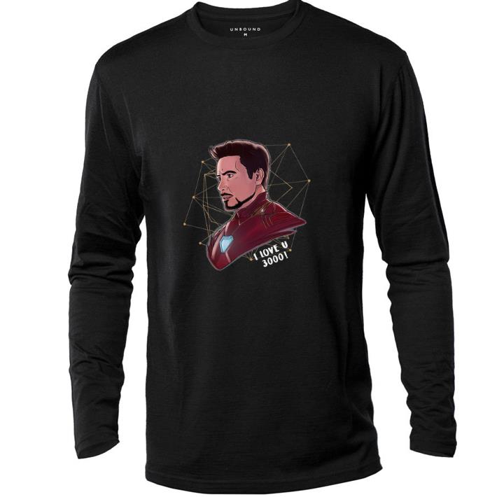 Top Iron Man Tony Stark I love U 3000 daughter shirt