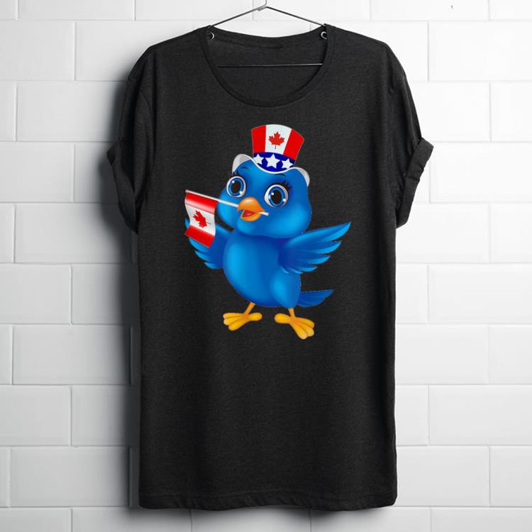 Canada - Maple Leaf Bird Canadian Flags shirt