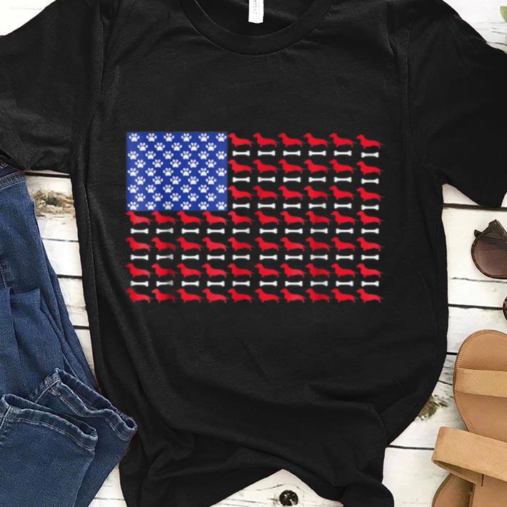 Dachshund 4th Of July Patriotic shirt