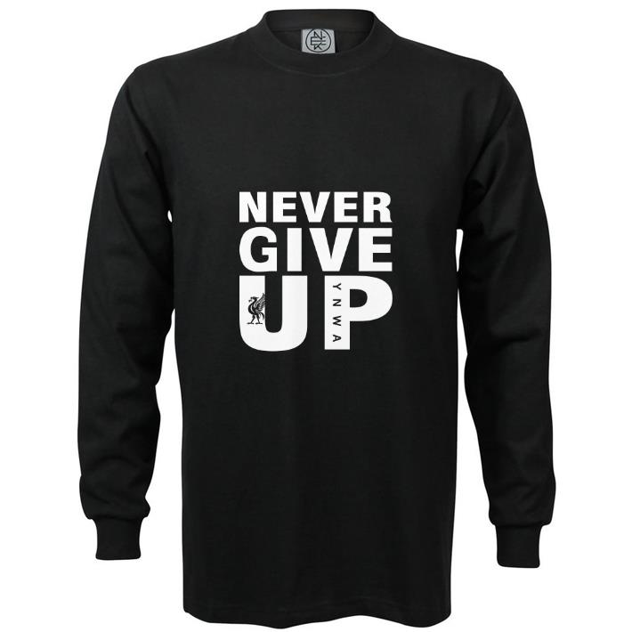 Funny Mohamed Salah Never give up shirt