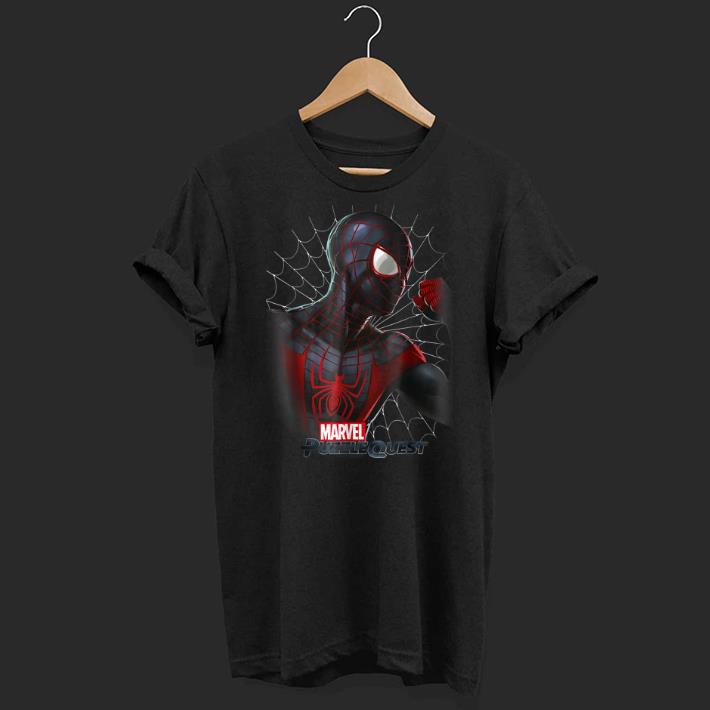 Marvel Puzzle Quest Spider-man Miles Morales Graphic shirt
