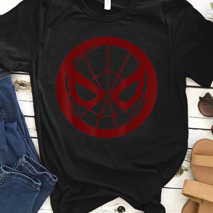 Marvel Spider-man Face Logo Red Tonal Graphic sjirt