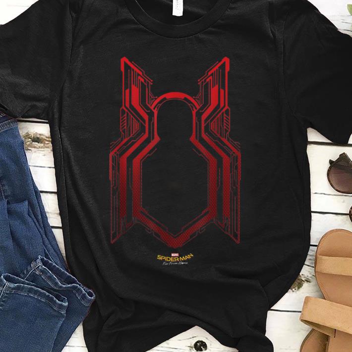 Marvel Spider-man Far From Home Digital Logo Graphic shirt