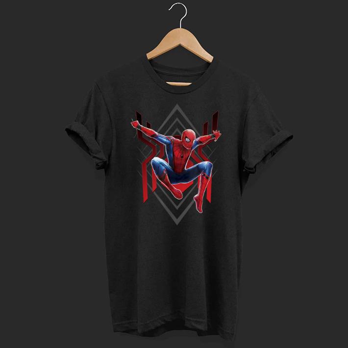 Marvel Spider-man Far From Home Geometric Jumping Portrait shirt