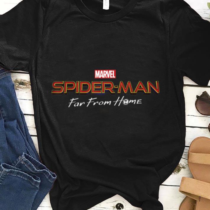 Marvel Spider-man Far From Home Movie Logo Graphic shirt