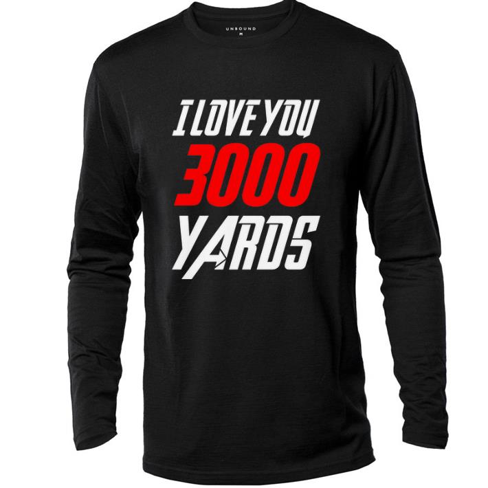 Nice Avengers Iron Man I love you 3000 Yaros shirt