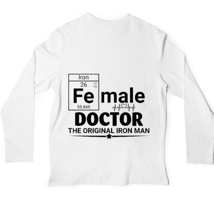 Nice Female Doctor the original Iron Man shirt