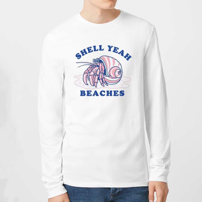 Official Dardanus calidus Shell yeah beaches shirt