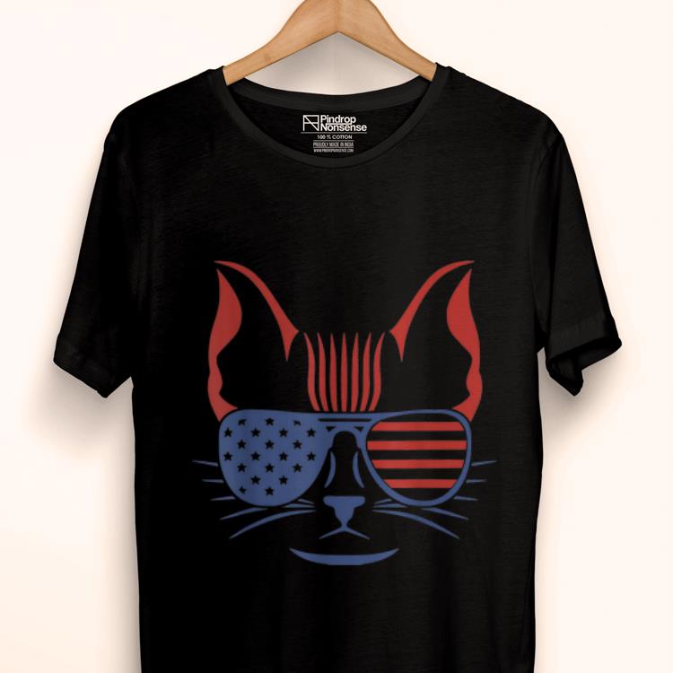 Original American Patriotic Symbol 4th July American Flag Tee Shirt