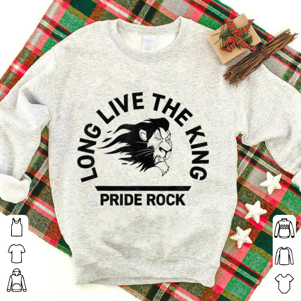 Original Disney Lion King Long Live The King Scar Face Graphic Shirt