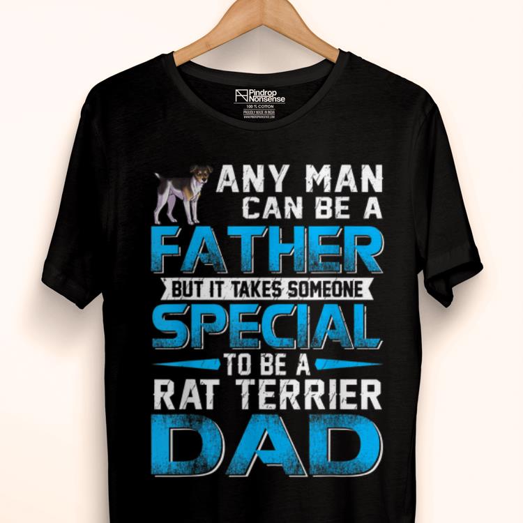 Original Rat Terrier Dad Dog Lovers Father's Day Gift Shirt