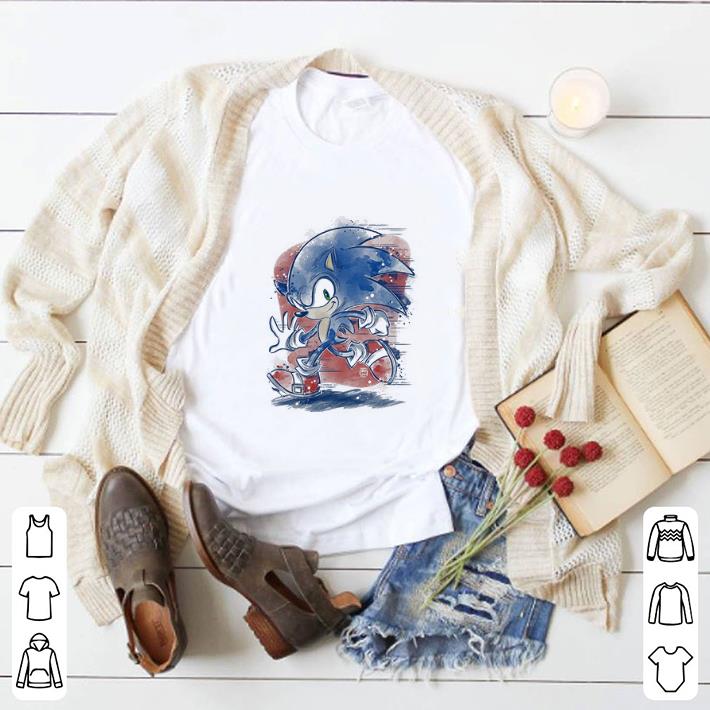Original Sonic The Hedgehog 2019 just run shirt 7 Original Sonic The Hedgehog 2019 just run shirt