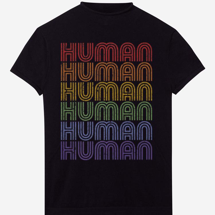 Premium Equality Human Flag LGBT Rights Gay Pride Month Transgender Premium shirt