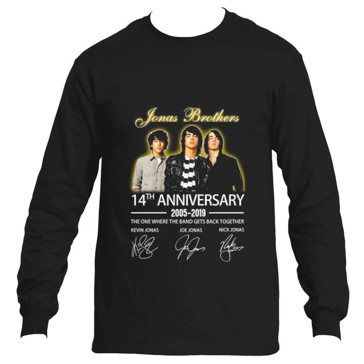 Pretty Jonas Brothers 14th anniversary 2005-2019 the one where the band shirt