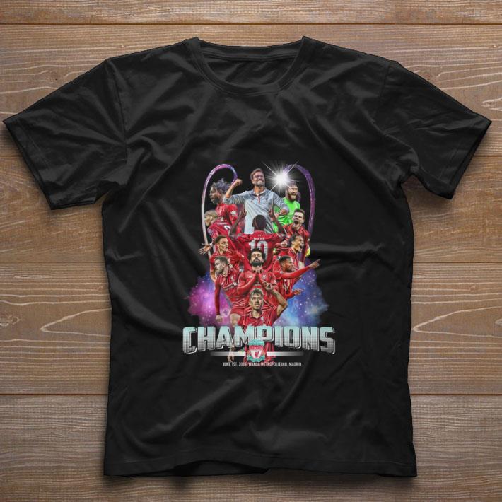 Pretty Liverpool Champions Cup 2019 shirt