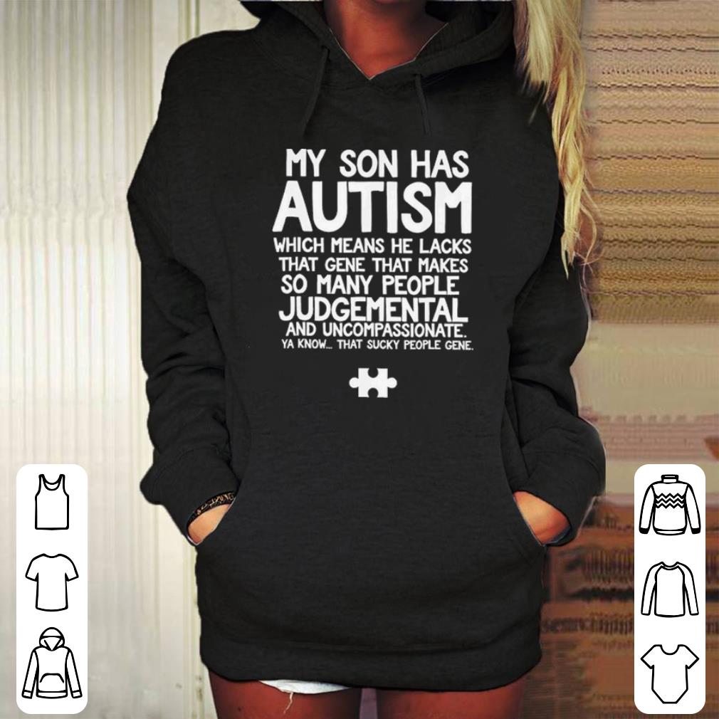 Pretty My son has autism shirt