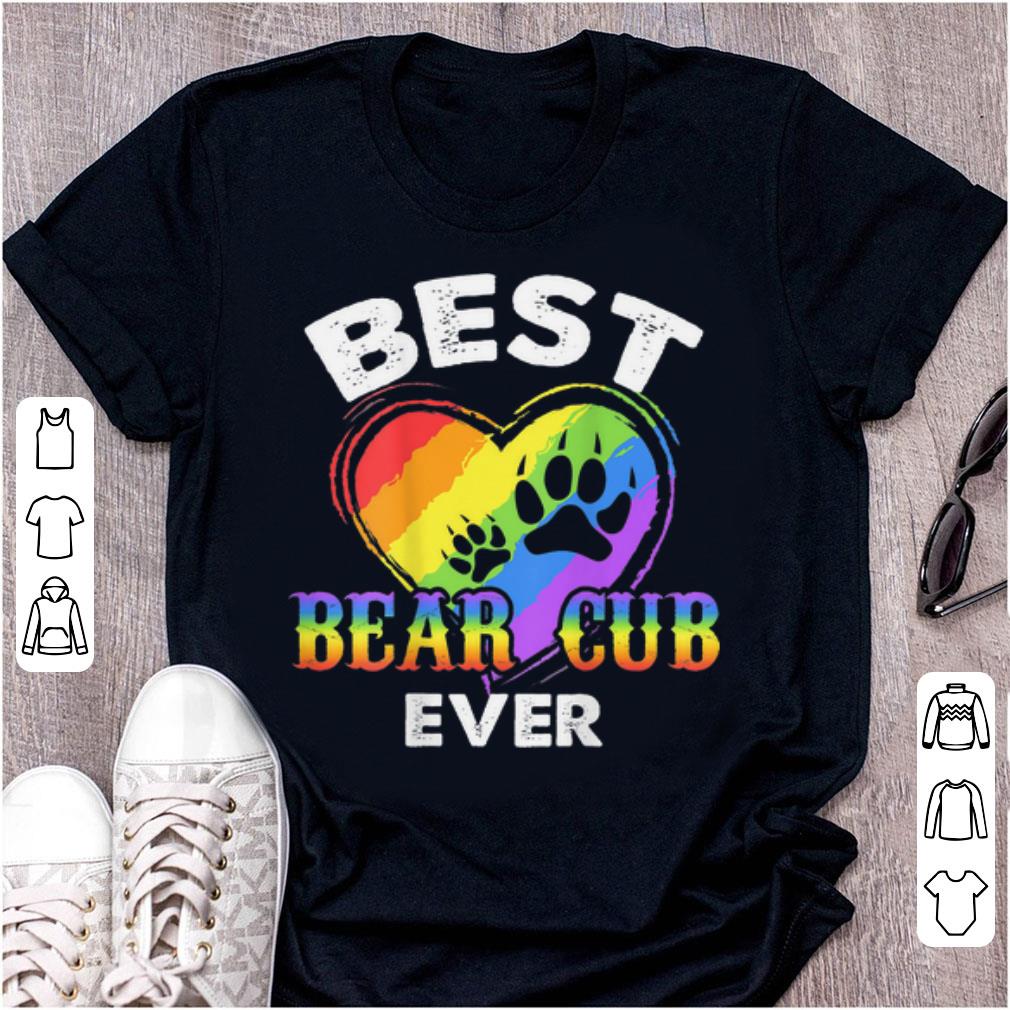 Awesome LGBT Gay Pride Best Bear Cub Ever shirt