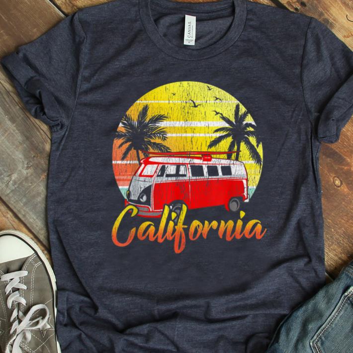 Hot California Van Surf Hippie shirt