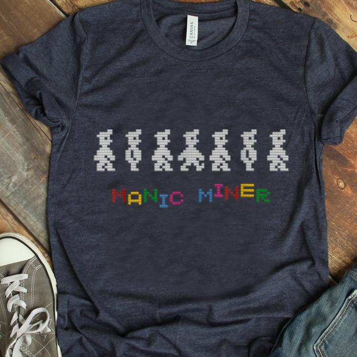 Hot Manio Miner Zx Spectrum Game Miner Retro 8 Bits shirt