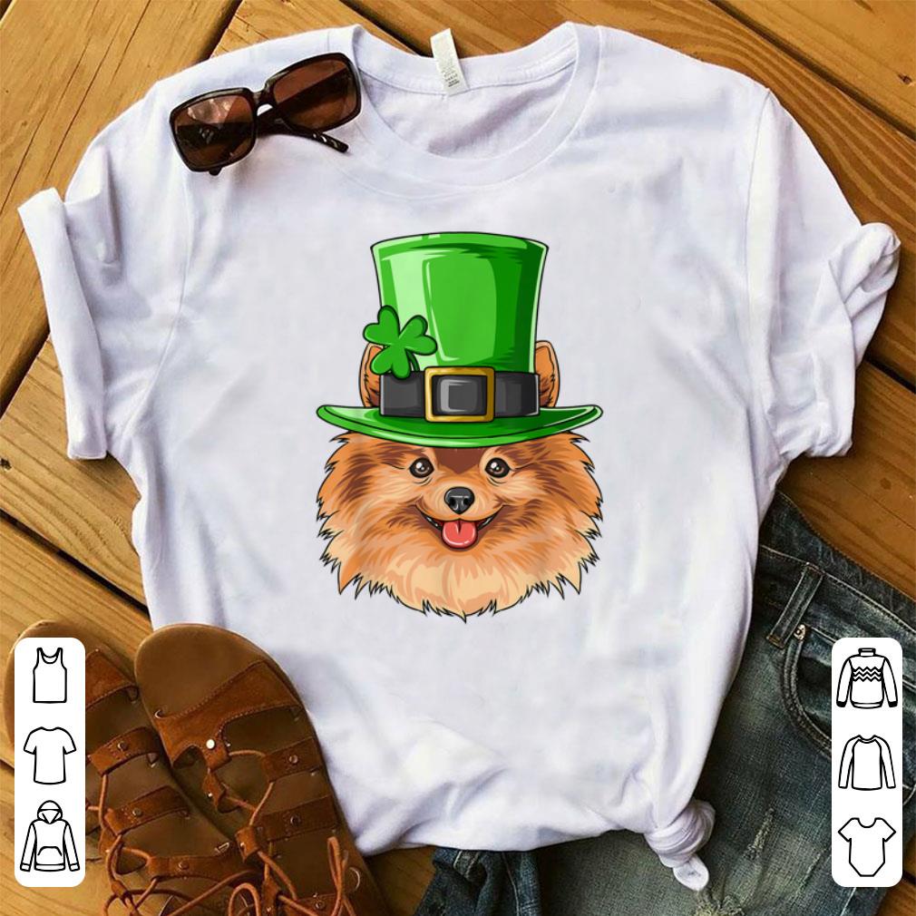 Hot Pomeranian St Patricks Day Irish Leprechaun Pomeranian shirt