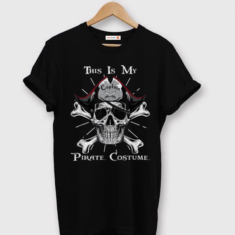 Hot This Is My Captian Pirate Costume Pirate Festival shirt