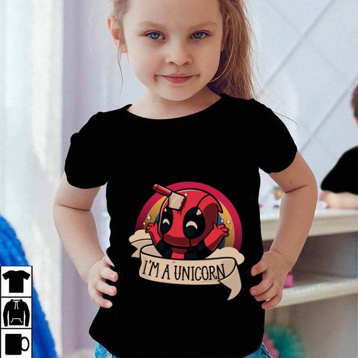 Nice Deadpool i'm a unicorn shirt
