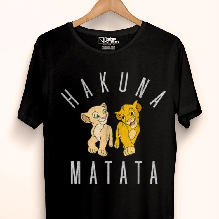 Official Disney Lion King Simba Nala Hakuna Matata Graphic shirt