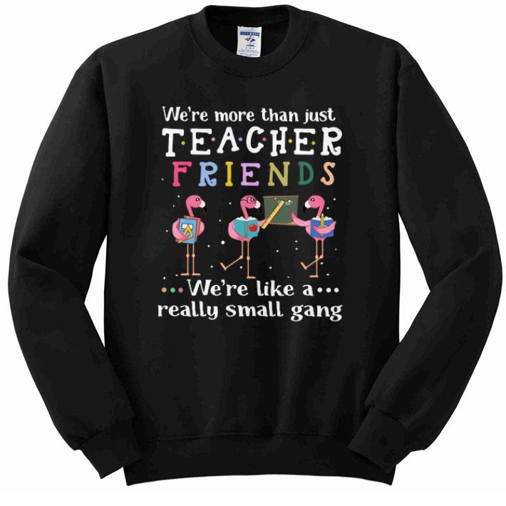 Official Flamingos we're more than just teacher friends we're like a shirt
