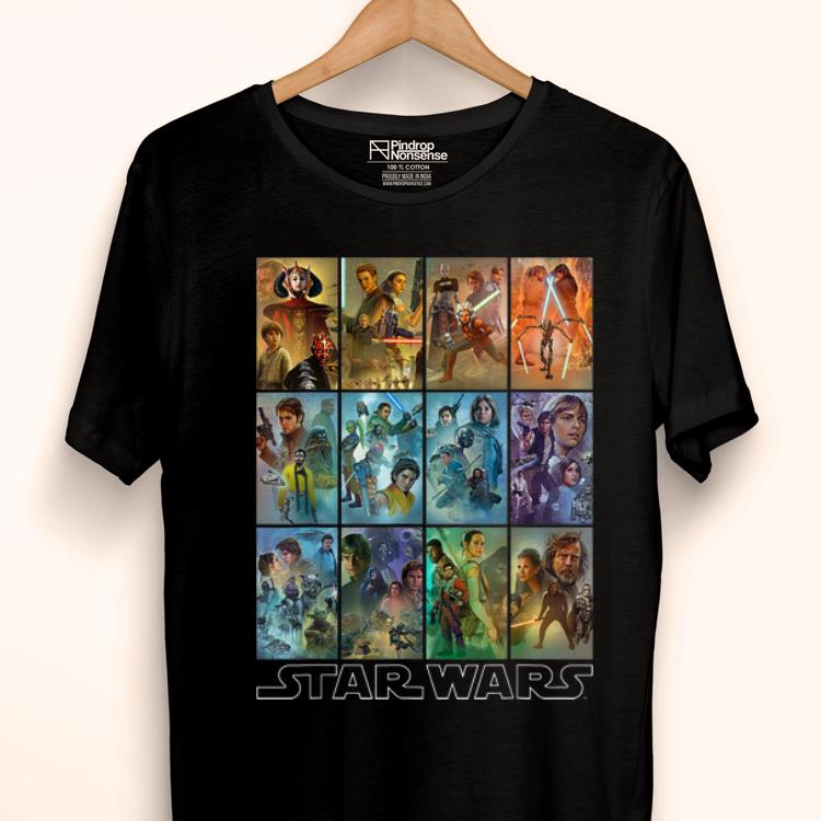 Official Star Wars Celebration Mural Art Panels shirt