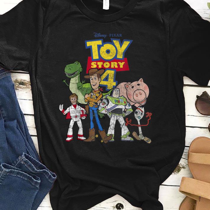 Pretty Toy Story 4 Friend Group Pose Disney Pixar shirt