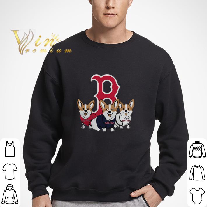 Awesome Corgis Boston Red Sox shirt