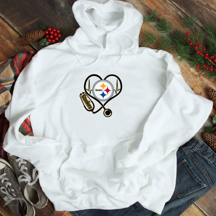 Awesome Pittsburgh Steelers Stethoscope shirt