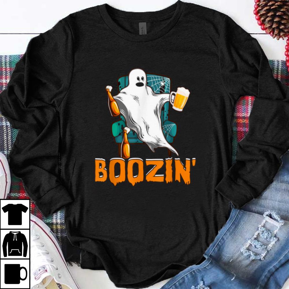 Beautiful Boo Halloween Drinking Beer Loverss Gifts For Men shirt