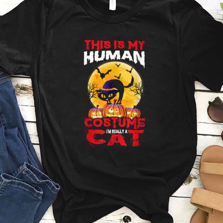 Beautiful Cat Funny Halloween For Boys Girls Kids Adults shirt