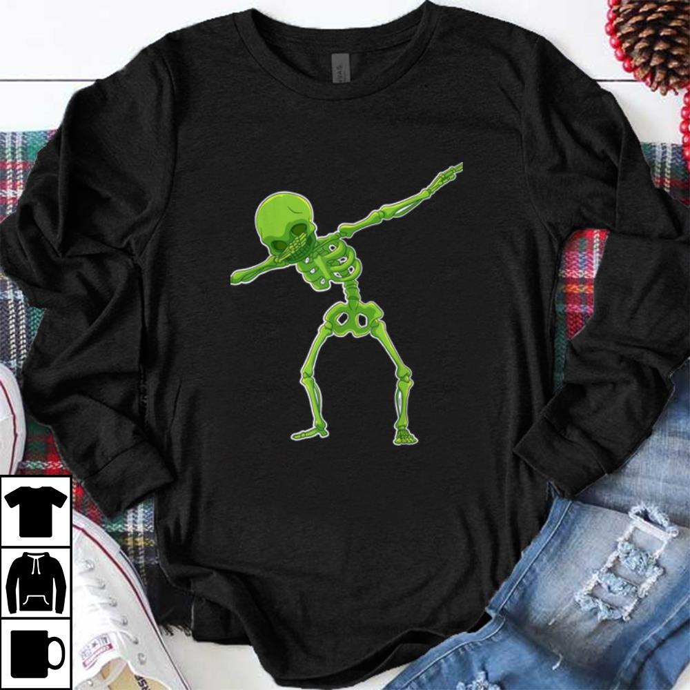 Beautiful Dabbing Skeleton Halloween Funny Gift shirt
