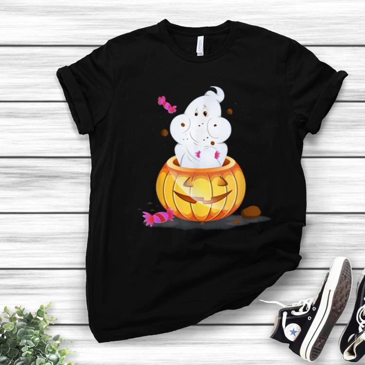 Beautiful Funny Halloween Ghost, Pumpkin Trick Or Treat