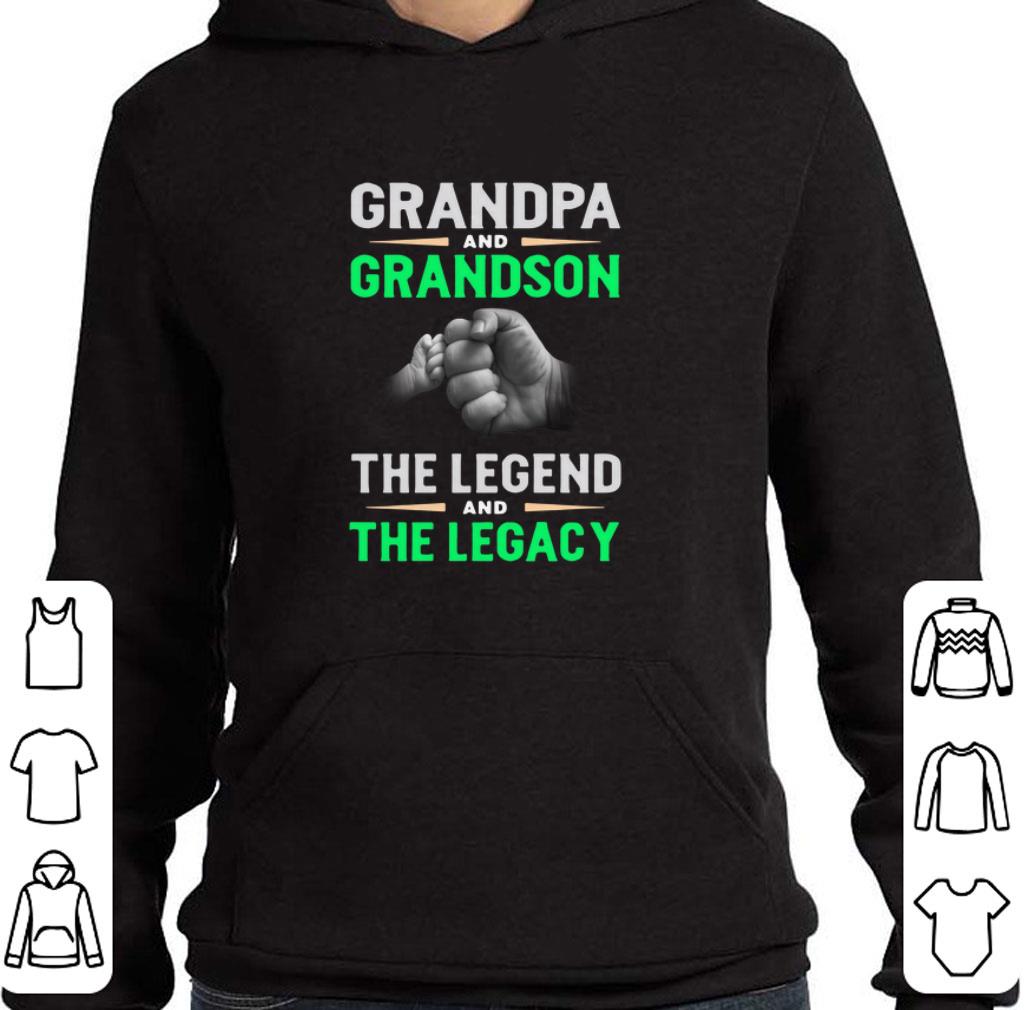 Grandpa and grandson the legend and the legacy shirt