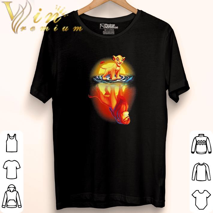 Nice Mufasa In Simba’s Reflection Lion King shirt