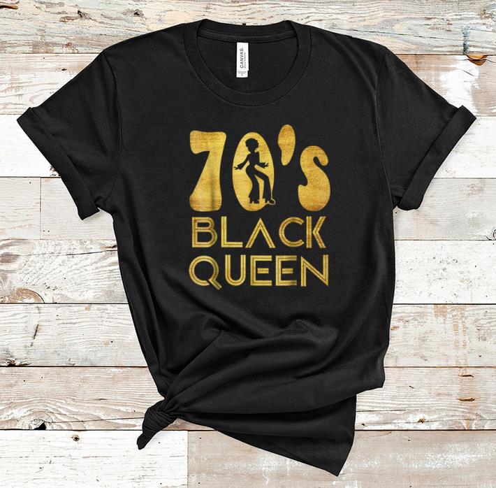 Official 70's Black Queen - Seventies Halloween shirt