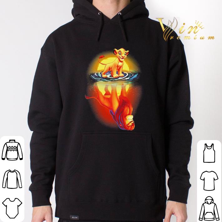Official Mufasa In Simba’s Reflection Lion King shirt